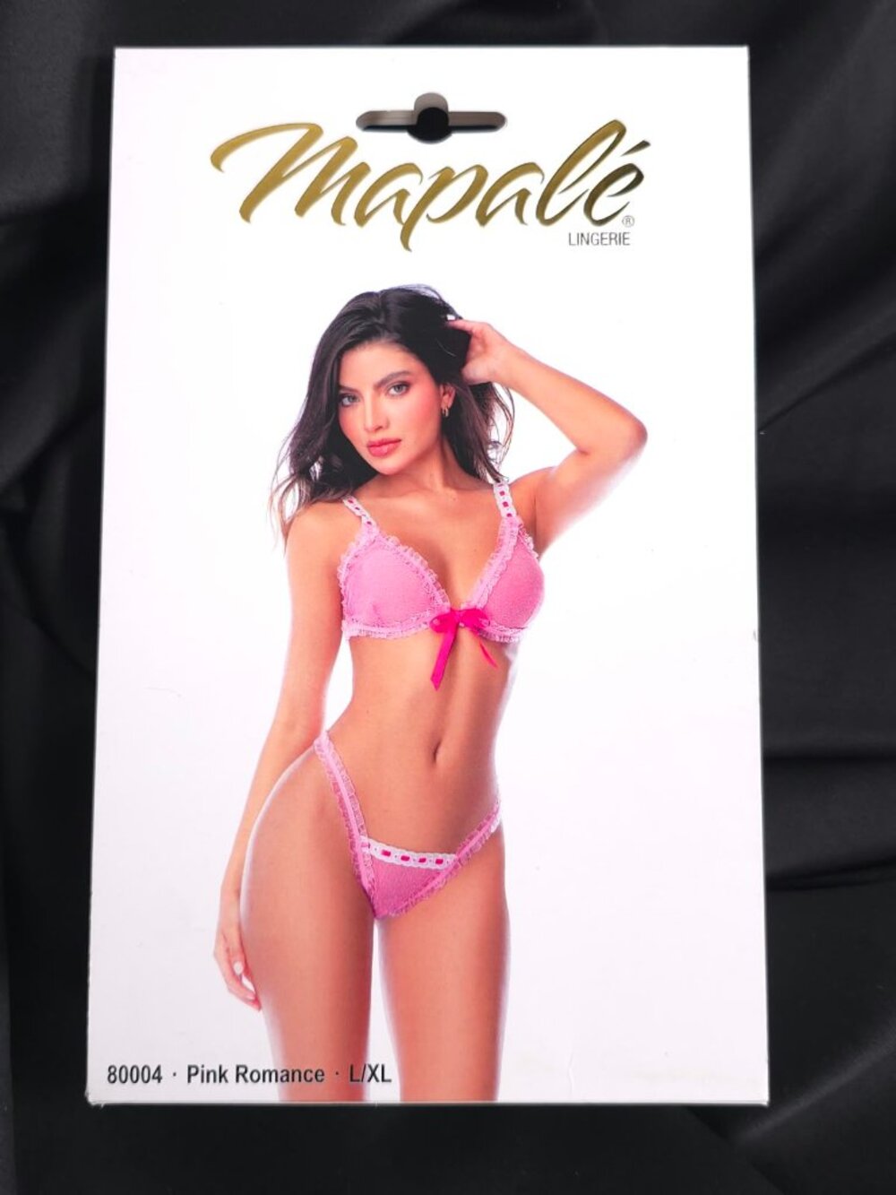 Mapalé Pink Romance 2-Piece Lingerie Set L/XL 80004